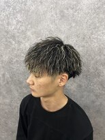 ライズ 新小岩店(RISE) 束感マッシュパーマスタイル!【ハイライトツイストスパイラル】