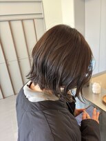 ローレンアオ(LOREN AO)&nbsp;【LOREN AO】くびれボブ/透明感グレージュ