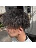 メンズカット+ツイストパーマ+水トリートメント