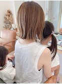 切りっぱなしボブ