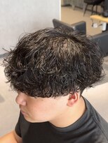 エデアンルクラ 下通(EDEAN Leclat)&nbsp;熊本 シャドウパーマ 韓国風 マッシュ MEN'S HAIR