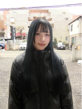 ケシキ(keshiki) 【ブルーブラック】ロング/新百合ヶ丘