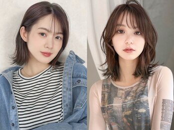 アグ ヘアー ミヤン 香椎千早2号店(Agu hair miyan)の写真/丁寧なカウンセリング×賢くキレイになれると大人女性にも人気。気になる白髪をカバーし旬色へ![香椎千早]