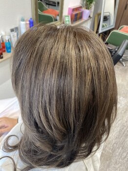 AR スラージ(AR suraj)の写真/髪・立体感・透明感。大人女性のための白髪カバー。白髪を”隠す”から”魅せる”時代へ。