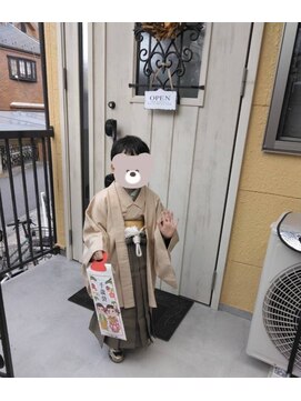 七五三スタイル/着付け