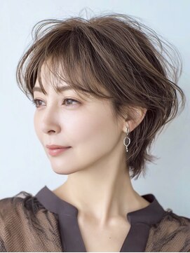 ハーツ(Heart's) 大人ショート　白髪ぼかし　脱白髪染め　白髪染め　40代50代60代