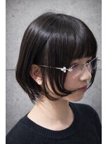 テラ(terra)&nbsp;地毛風カラー×艶ボブ