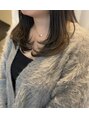 スーリール 馬出店(Sourire)&nbsp;透明感グレージュカラーとレイヤーでダークトーンでも軽く♪
