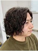 宇都宮メンズカットメンズパーマ波巻きスパイラルパーマツイスパ