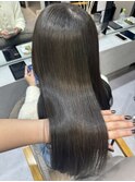 韓国風レイヤーカット髪質改善ダブルカラーハッシュカット