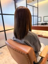 マーリャヘアー(mallia hair)&nbsp;レイヤースタイルレイヤーカットロングレイヤー小顔スタイル