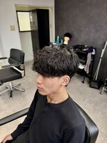 ブースト(BOOST)&nbsp;刈り上げないマッシュ×シャドウパーマ