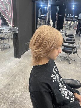 スワン アサヒカワ(SWAN ASAHIKAWA) メンズ×ハイトーンミルクティーベージュ
