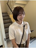【 YUCCA 】大人可愛い20代30代/ボブ/ベージュ