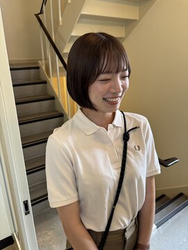 ユッカ 梅田(YUCCA) 【 YUCCA 】大人可愛い20代30代/ボブ/ベージュ