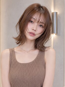elan tokyo 学芸大学店　髪質改善／ケアカラー／ケアブリーチ【6月24日OPEN（予定）】の写真/ケアカラーで暗くなりすぎない白髪染め！髪質改善もセットで、あなた史上最高の仕上がりへ◎