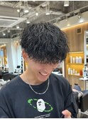 ツイストスパイラルMEN’S HAIR/刈り上げマッシュ/京都駅/barber