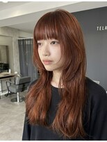テーラヘアー 大網店(TELA HAIR) オレンジブラウン☆