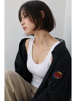 ドロップ(drop) 乾かすだけで決まる切りっぱなしボブ