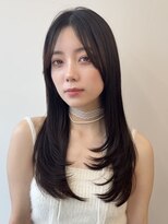 サンド ミュウ 横浜店(sand mieu)&nbsp;【大人可愛い】結べるレイヤー×暗めカラー×小顔魅せ×髪質改善