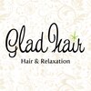 グラッド ヘアー(glad hair)のお店ロゴ