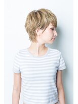 インデックスヘアー 亀戸店 アッシュカラー大人可愛い小顔フレンチシックショート
