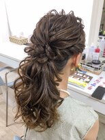 ヘアセット専門店 ナゴミ 渋谷店(nagomi)&nbsp;ルーズポニーテール