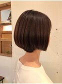 ピンクアッシュショートボブ　《Koike》