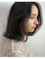 グッデイ ヘアー(GOOD DAY HAIR) デザインカラー ローライト ストレートパーマ・ スリークボブ