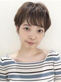 【ACO】耳かけ毛先パーマフォギーベージュ!