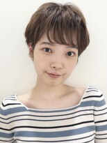 コクーン(Cocoon) 【ACO】耳かけ毛先パーマフォギーベージュ!