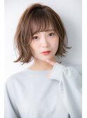 【Euphoria】大人ヘルシー☆無造作カール×前下がりボブ担当中間