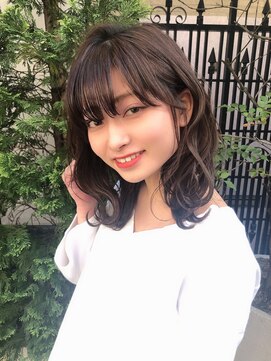 ビューイースト 亀戸 錦糸町(VIEW EAST) 大人かわいいシースルーミディ/ココアブラウン