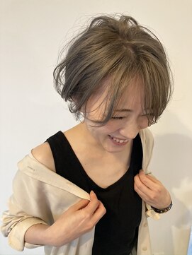 アンジュ サロン ド コワフュール(ange salon de coiffure) ふんわりハンサムショート