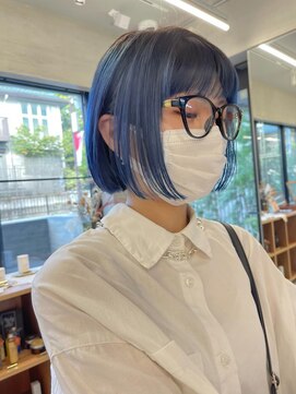 ナル(nalu.) ブルーブラック / ブルーカラー / ケアブリーチ