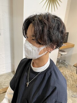 エルオム(EL.HOMME) 【AOI】ニュアンス無造作パーマ