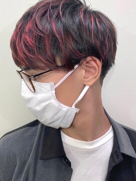 ヒート バイ アンカットラウンジ 渋谷(HEAT by UNCUT&LOUNGE) ダブルカラー/メンズカラー/ケアブリーチ/ハイライト［渋谷］