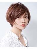 ２０代３０代４０代大人かわいい小顔ひし形ふんわりボブ