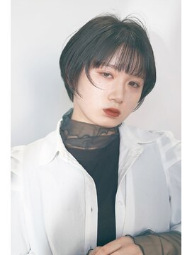 エンクス(enx) ストレートショート×モードスタイル