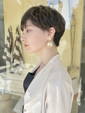 ロビー 表参道(ROBBY) スッキリフレンチショート／ベージュブラウン／表参道／40代50代