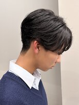 エルマーク(L-MARK) センターパートニュアンスパーマ韓国カルマパーマコンマヘア