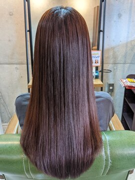 髪のエステ専門店 ヌーク(nuuk) 髪質改善/縮毛矯正/蒲生/城東/美髪/ピンクブラウン