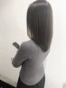 【縮毛矯正】髪質改善シルキーストレート+トリートメント¥16500→15500
