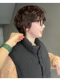 ショートニュアンスパーマ