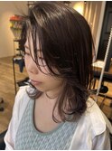 レイヤーボブ×インナーカラー
