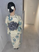 モク(mok)&nbsp;夏祭り浴衣ヘアセット