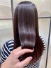 【憧れのうる艶美髪】 カット＋カラー＋４STEPトリートメント￥17,160→12760