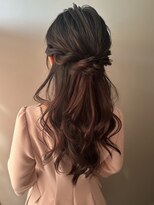 オリ('Oli)&nbsp;ハーフアップアレンジ