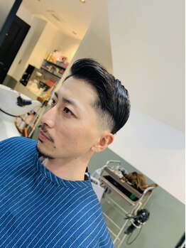 秋元理髪の写真/【カット＋シェービング¥4,900】男の身だしなみが整うバーバースタイル◇プロの技術で清潔感のある印象にー