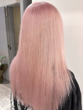ペレ 栄店(PELE) 切りっぱなしボブ/エアリーロング/美髪/ピンクブラウン/栄